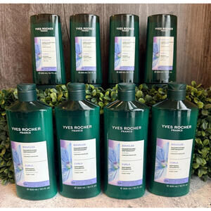 Yves Rocher PURE DETOX Shampoo and Conditioner - HUGE LOT OF 8 BOTTLES